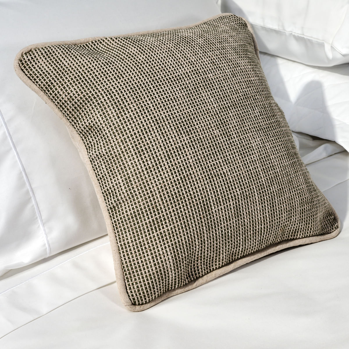 01 01 0571 Capa Almofada 40x40 Allure Verde Escuro cru 001